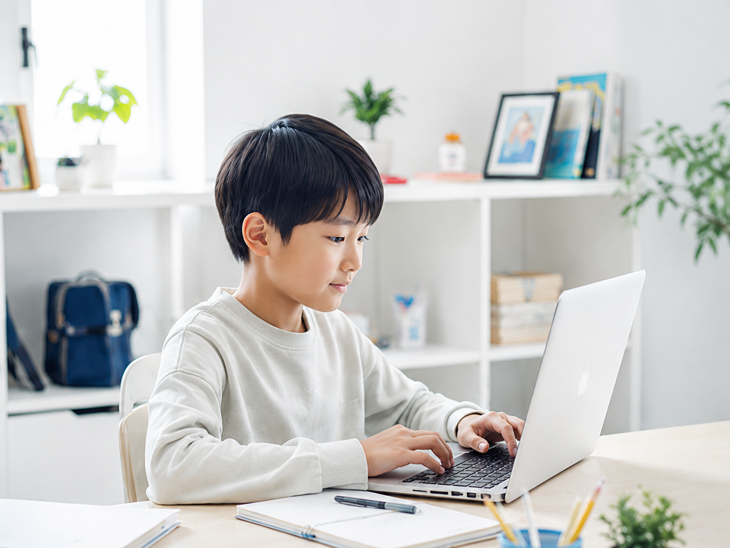 習い事や予定と両立しながらプログラミング教室に通うイメージ